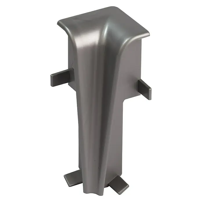 Egger Innenecke - Silber, 2 Stk., Passend für: Egger Sockelleisten 17 x 60 mm