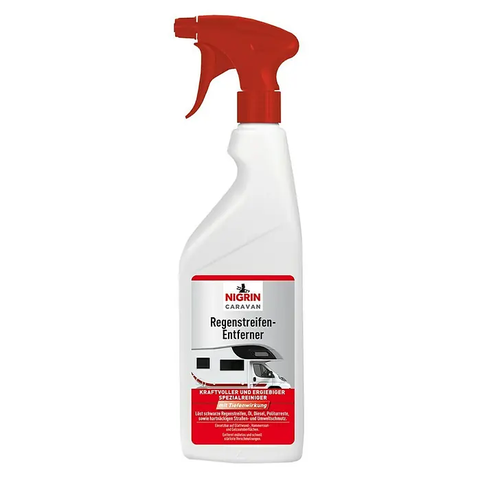Nigrin Caravan Regenstreifen-Entferner - 750 ml - Vorderansicht