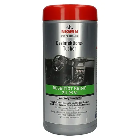 Nigrin Performance Desinfektionstücher