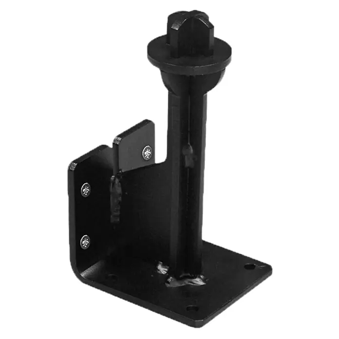Fischer Wandhalterung für Kupplungsfahrradträger - L x B x H: 18,5 cm x 11 cm x 10,5 mm - Ansicht von oben
