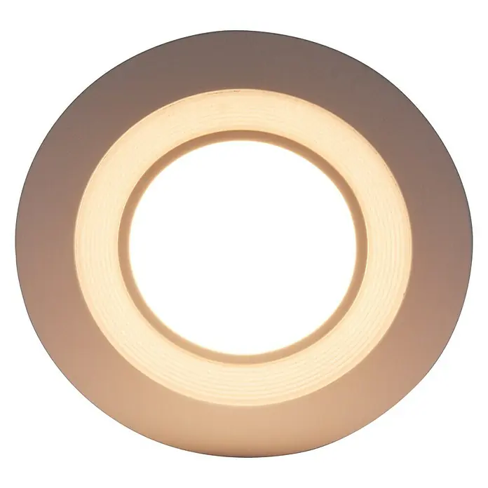 LED-Einbauleuchte Costa - 5,5 W, Weiß, Warmweiß