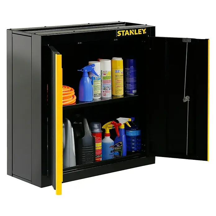 Stanley Armario alto STST97598-1 - L x An x Al: 30 x 76,5 x 78,7 cm, Negro - Vista de perfil izquierdo
