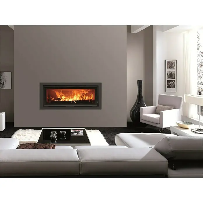 Panadero Insert Leña C-101 S - 8,9 kW, Volumen de calefacción: 270 m³, Antracita