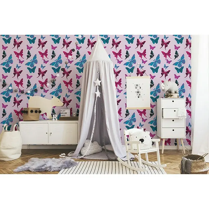 AS Creation Boys And Girls 6 Papiertapete - Pink, Motiv, 10,05 x 0,53 m - Stimmungsaufnahme