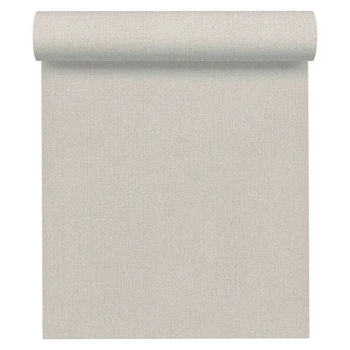 AS Creation Hygge Vliestapete - Beige, Uni, 10,05 x 0,53 m - Vorderansicht