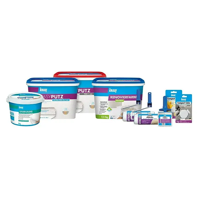 Knauf Sperrgrund - 5 kg, Weiß, Nikotin- und Fleckensperre