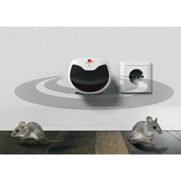 Swissinno Ultraschall-Nagetiervertreiber Mini - Wirkungsbereich: 15 m²