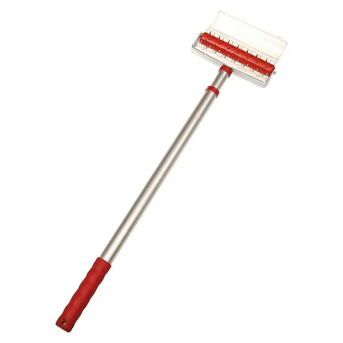 Mako Stachelwalze - Breite Walze: 15 cm, Inkl. Teleskopgriff, Stahl, Längenverstellbarkeit: 50 cm - 95 cm