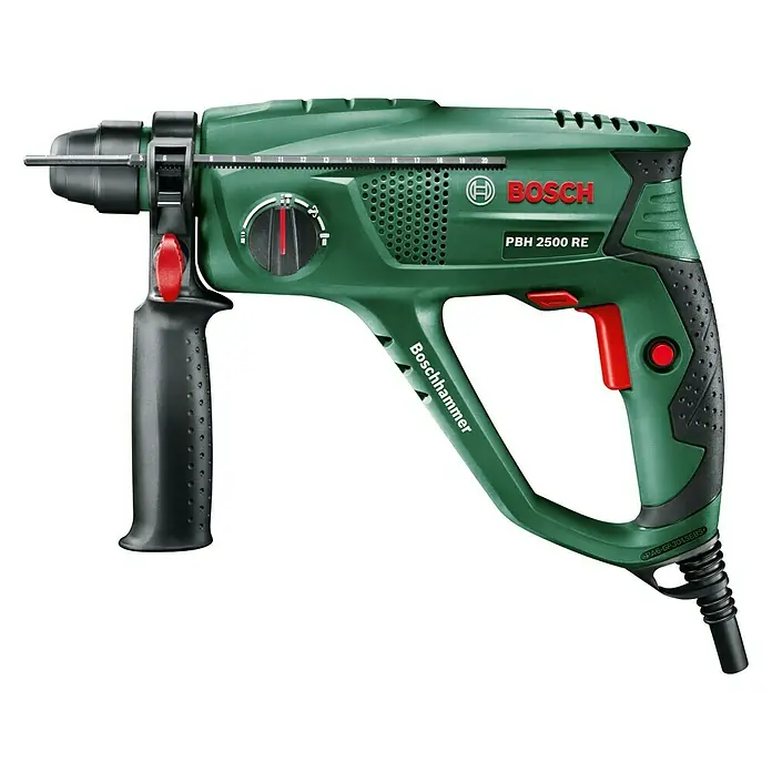 Bosch Bohrhammer PBH 2200 RE - 570 W, Max. Schlagzahl: 5.000/min - Vorderansicht