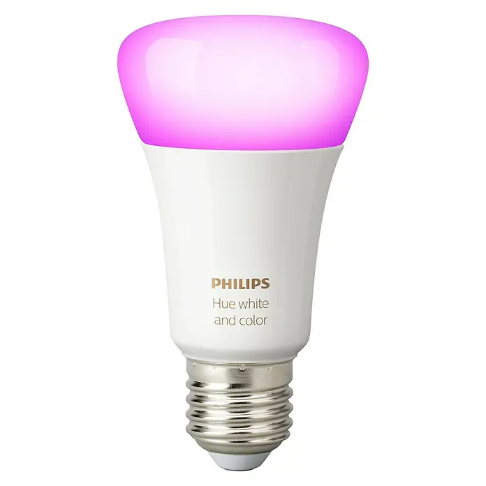 Philips Hue LED žarulja White & Color Ambiance - E27, 9 W, RGBW, Može se prigušiti, 1 kom - Pogled sprijeda