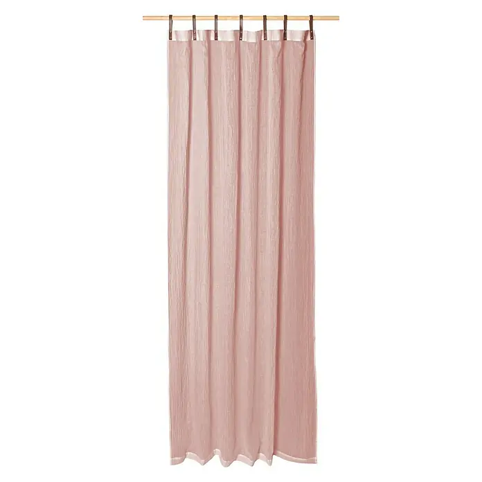 Schlaufenschal Evi - 80 % Polyester, 20 % Baumwolle, Schlaufen: 53 % Polyester, 47 % Polyurethan, Altrosa - Vorderansicht