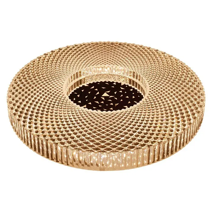 Tween Light Okrugla stropna LED svjetiljka - 36 W, Ø x V: 490 mm x 8 cm, Prozirno, Topla bijela