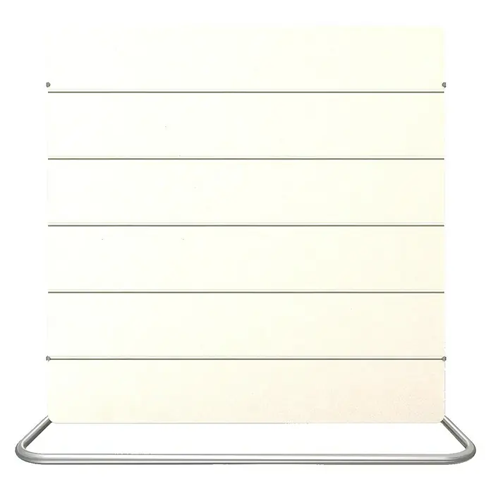 ClimaStar Emisor térmico Classic - 1.000 W, Blanco clásico, L x An x Al: 8 x 50 x 50 cm