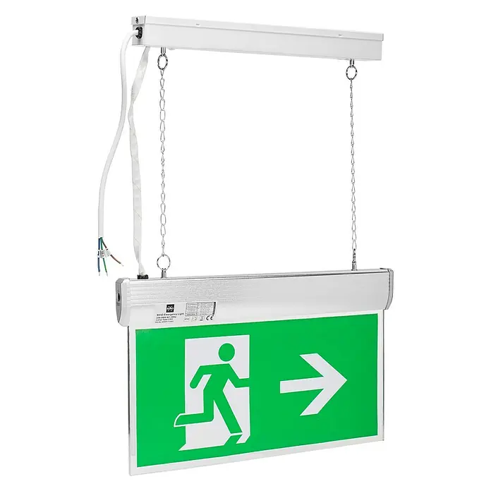 Smartwares Noodverlichting - l x b x h: 45 x 350 x 550 mm - Zijaanzicht links