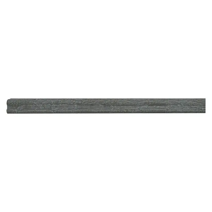 Moldura decorativa rústica Gris dark - 60 x 5 x 5 cm