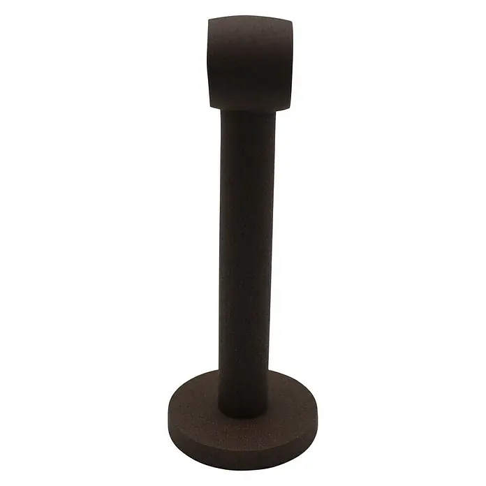 Expo Ambiente Träger Noble - Rost, Geeignet für: Gardinenstangen Ø 20 mm, 13,5 cm - Vorderansicht