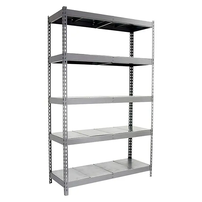Simonrack Simonforte Estantería para cargas pesadas Metal - L x An x Al: 60 x 240 x 200 cm, Capacidad de carga: 400 kg/balda, Número de baldas: 5 ud., Galvanizado