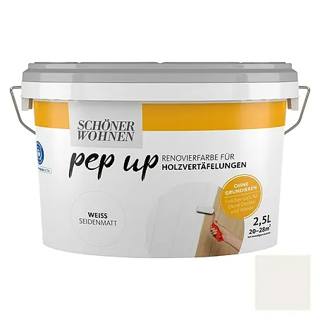 SCHÖNER WOHNEN-Farbe Pep up Renovierfarbe Holzvertäfelungen