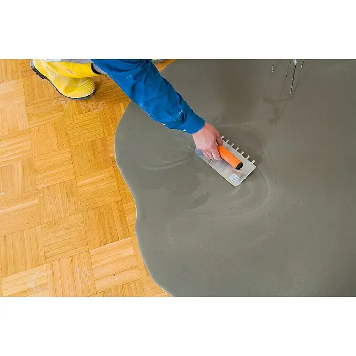 Knauf Fließspachtel Faserflex - 5 kg, Schichtdicke: 2 - 15 mm - Anwendungsbeispiel
