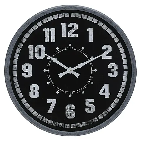 Reloj de pared redondo Home
