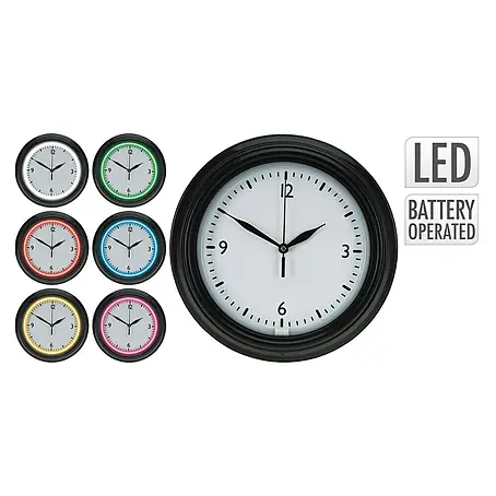 Reloj de pared redondo Led