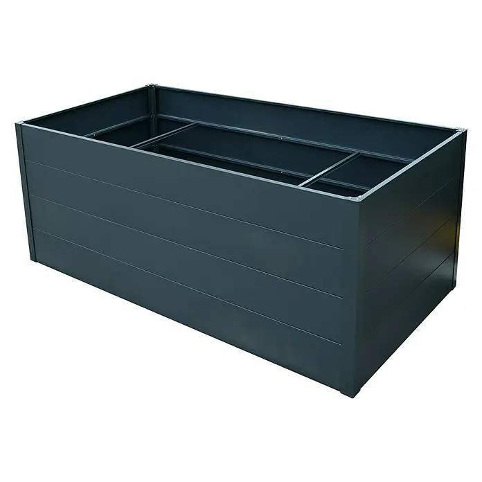 Gardol Visoka gredica - D x Š x V: 200 x 100 x 76 cm, Čelik, Antracit