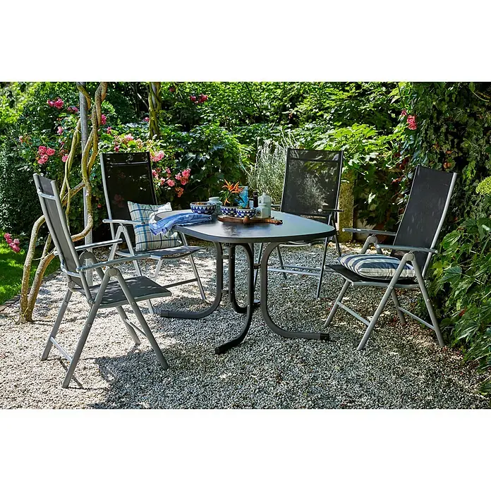Sunfun Amy Sklopiva stolica s pozicijama - 57 cm, Tekstil