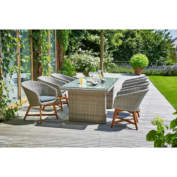 Sunfun Pauline Vrtni stol - 200 x 100 cm, Sigurnosno staklo