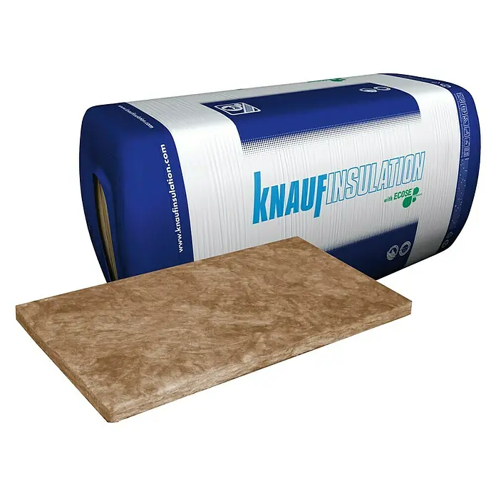 Knauf Insulation Dämmplatte Akustik Board - L x B x S: 125 x 62,5 x 10 cm, 6,25 m²