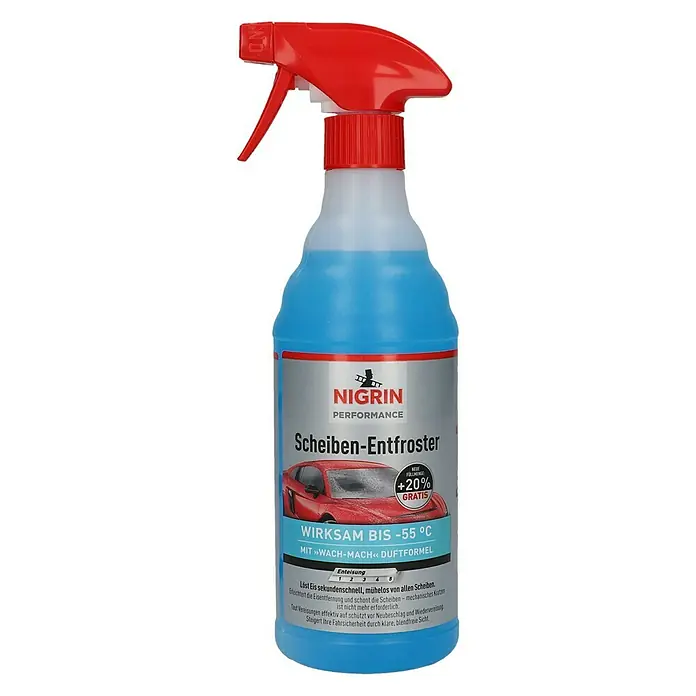 Nigrin Scheibenentfroster - 600 ml, -55 °C - Vorderansicht