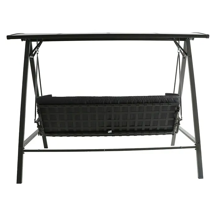 Sunfun Maja Vrtna ljuljačka Maja - Š x D x V: 235 x 135 x 182 cm, Željezno sive boje, Antracit, Funkcija ležaljke