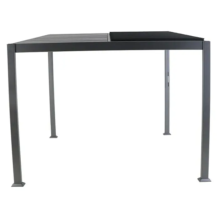 Sunfun Anstellpavillon Palma XXL - L x B x H: 300 x 600 x 255 cm, Anthrazit
