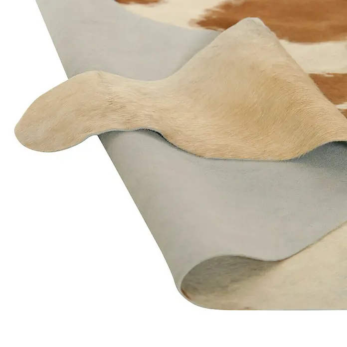 Esbeco Deko-Kuhfell - Braun/Weiß, 100 % Echtfell, Fläche ca.: 3 m² - 4 m² - Detailaufnahme