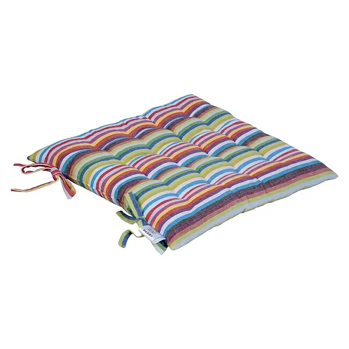 Cojín para silla Bombay - Multicolor, 45 x 45 cm, 100% algodón