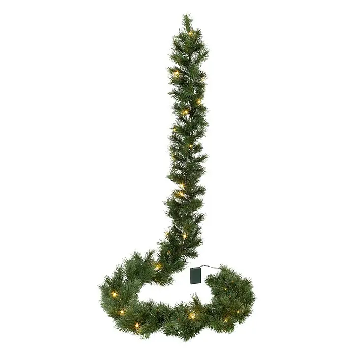 Girlande Glendon - 270 cm, Kunststoff, LED-Beleuchtung