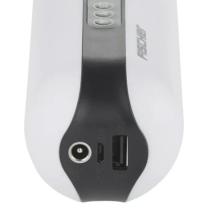 Fischer Akku-Kompressor - Passend für: Sclaverand/Dunlop Ventile, 10,3 bar, LC-Display