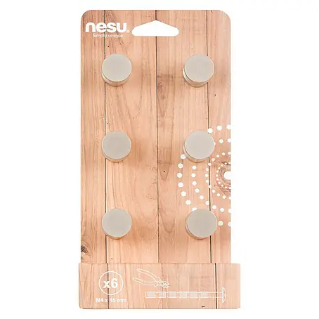 Nesu  Set de pomos para muebles 20202 6 uds.