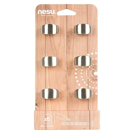 Nesu  Set de tiradores para muebles 29316 6 uds