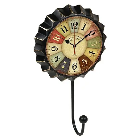 Nesu  Garderobenhaken Uhr Farben