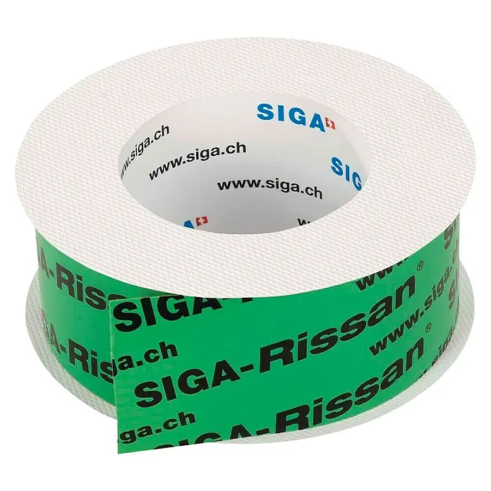 Siga Klebeband Rissan 60 - 25 m x 60 mm, Armierte Spezialfolie aus PE