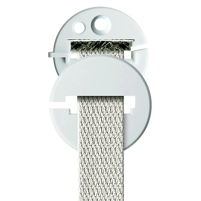 Schellenberg Gurtführung Mini & Maxi - Durchmesser: 42 mm, Weiß - Vorderansicht