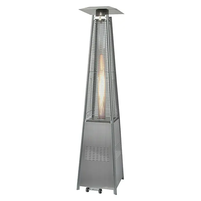 Estufa de exterior Seila - Potencia calorífica: 9,5 kW, Altura: 223 cm
