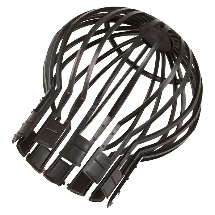 Windhager Fallrohrfilter Cage - Durchmesser: 14,5 cm, Schwarz