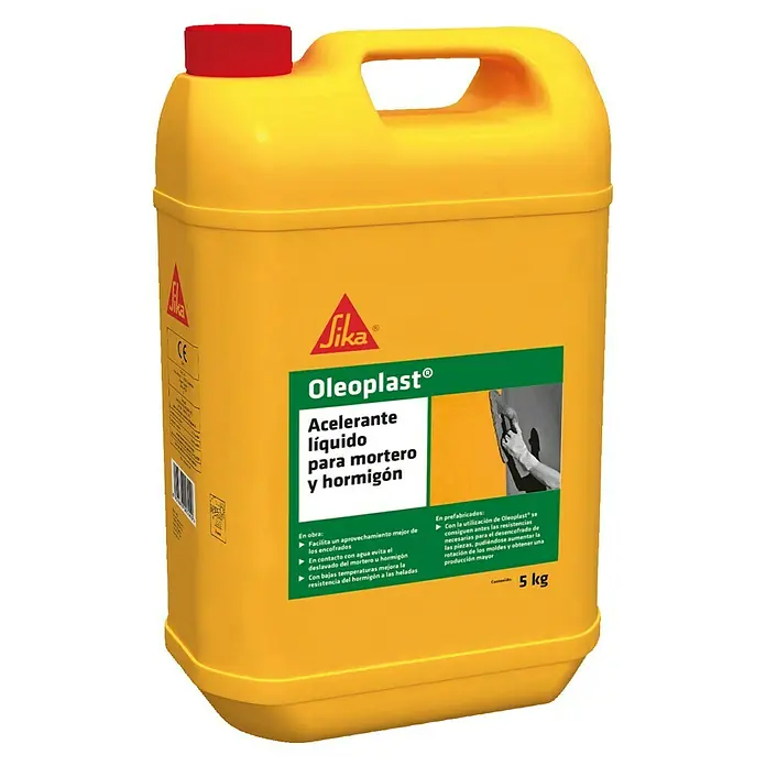 Sika Aditivo para mortero Oleoplast - Contenido: 5 kg