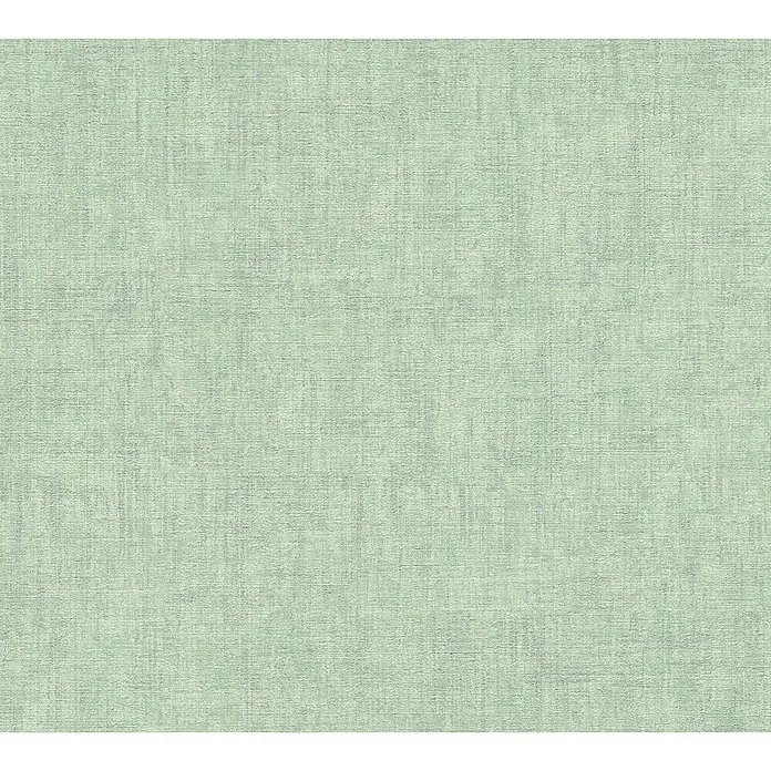 AS Creation Greenery Vliestapete Borneo - Grün, Uni, 10,05 x 0,53 m - Detailaufnahme