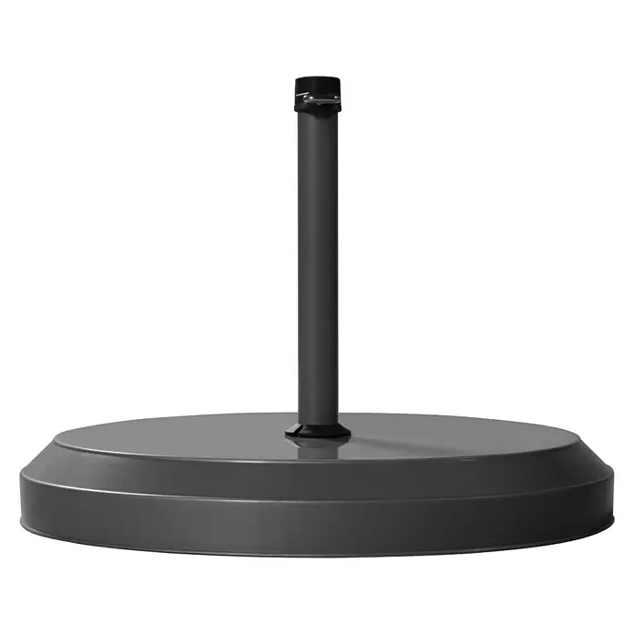 Doppler Betonschirmständer - Durchmesser: 44 cm, Für Rohrdurchmesser: 19 mm - 25 mm - Vorderansicht