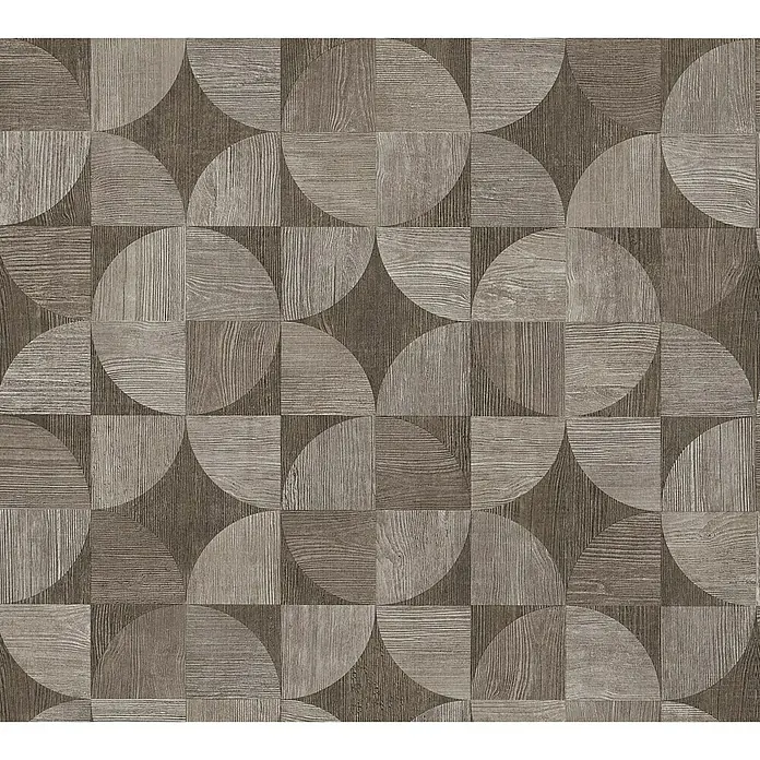 AS Creation Metropolitan Stories Vliestapete Holzdesign - Grau/Braun, Holzoptik, 10,05 x 0,53 m - Detailaufnahme