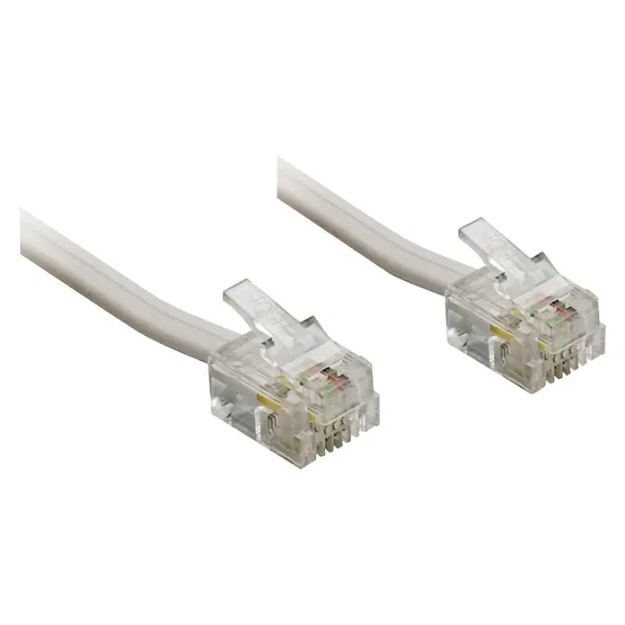 Metronic Cable telefónico RJ11 - Largo: 10 m