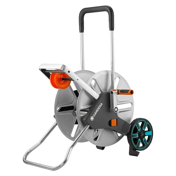 Gardena Schlauchwagen Aquaroll L Easy - Metall, Schlauchkapazität: 100 m, 13 mm (½″)