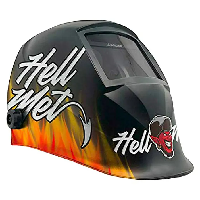 Solter Pantalla de soldador Hellmet Devil - Nivel de protección: 9 - 13